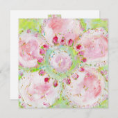 ルプリンテンプスの誕生の発表 案内状 (正面/裏面)