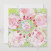 ルプリンテンプスの誕生の発表 案内状 (正面)