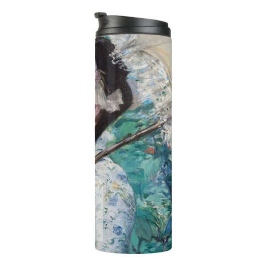 ルプリンテンプスエドゥアードマネットウーマンポートレートモノグラム タンブラー (回転右)