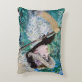 ルプリンテンプスエドゥアードマネ印象派絵画派 アクセントクッション (裏面(縦))