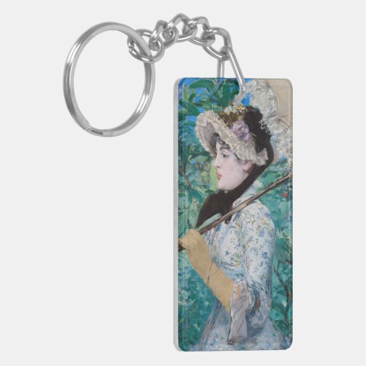 ルプリンテンプスエドゥアードマネ印象派絵画派 キーホルダー (正面左)
