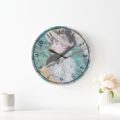 ルプリンテンプスマネ印象派ア絵画ートズ ラージ壁時計 (ホーム)