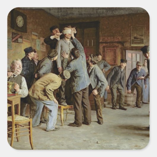 ルベイン・デ・ピエズ・インテンデュ， 1895 スクエアシール (正面)