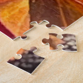 ルベキアの花のコンマチョウ ジグソーパズル (側面)