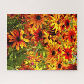 ルベキア花 ジグソーパズル (横)