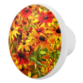 ルベキア花 セラミックノブ (右)