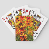 ルベキア花 トランプ (裏面)