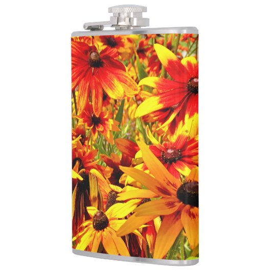 ルベキア花 フラスク (左)