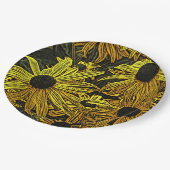 ルベキア花 ペーパープレート (アングル)