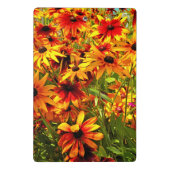 ルベキア花 ミニクリップボード (裏面)