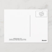 ルベキア・プルプレア ポストカード (裏面)