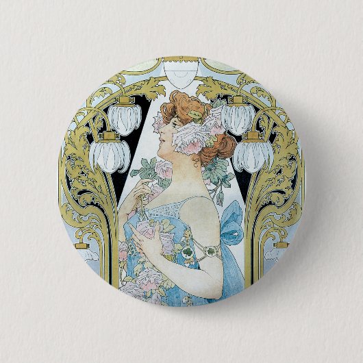 ルベックリアス玉座レクリティサイト 缶バッジ (正面)