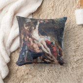 ルベンスの十字架の上げ クッション (ブランケット)