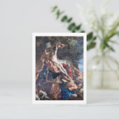 ルベンスの十字架の上げ ポストカード (スタンド正面)