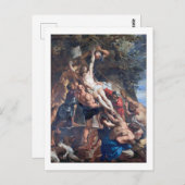 ルベンスの十字架の上げ ポストカード (正面/裏面)