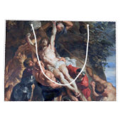 ルベンスの十字架の上げ ラージペーパーバッグ (裏面)