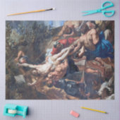 ルベンスの十字架の上げ 薄葉紙 (クラフト)