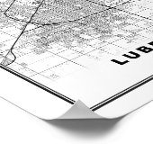 ルボックの地図 ポスター (角)