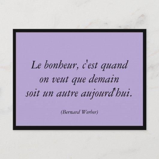 ルボヌール ポストカード (正面)