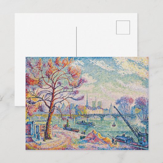 ルポンデザールパリ | Paul Signac | ポストカード (正面/裏面)