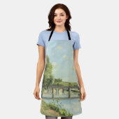 ルポンデュケミンデファーカミールピサロ エプロン (着用した状態)