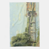 ルポンデュケミンデファーカミールピサロ キッチンタオル (縦)