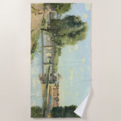 ルポンデュケミンデファーカミールピサロ ビーチタオル (正面)