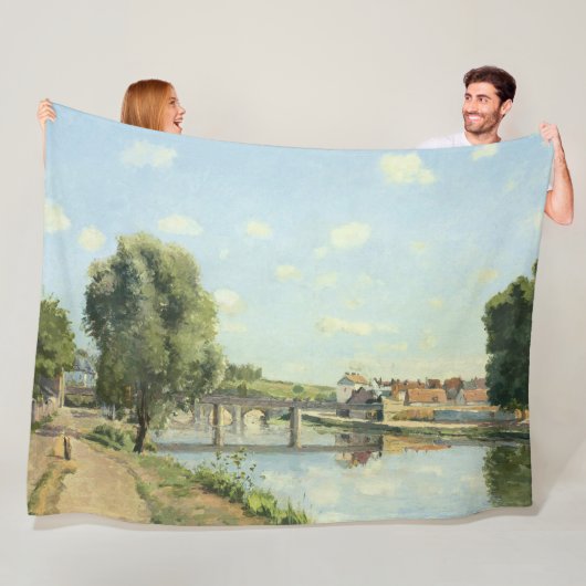 ルポンデュケミンデファーカミールピサロ フリースブランケット (インサイチュ)