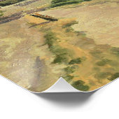 ルポンデュケミンデファーカミールピサロ ポスター (コーナー)