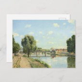 ルポンデュケミンデファーカミールピサロ ポストカード (正面/裏面)