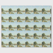 ルポンデュケミンデファーカミールピサロ ラッピングペーパー (フラット)