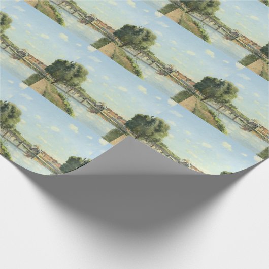 ルポンデュケミンデファーカミールピサロ ラッピングペーパー (角)