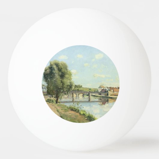 ルポンデュケミンデファーカミールピサロ 卓球ボール (正面)