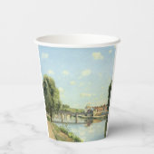 ルポンデュケミンデファーカミールピサロ 紙コップ (裏面)