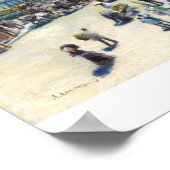 ルポンヌフ、パリピエールオーギュストルノアール絵画ズ ポスター (角)