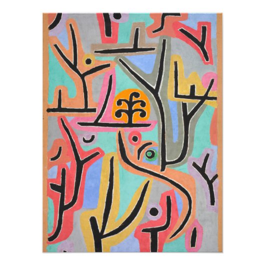 ルポールクレー近くの公園 フォトプリント (正面)