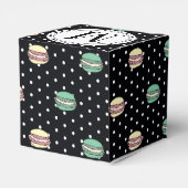 ルマカロン水玉模様 フェイバーボックス (裏面サイド)