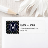 ルマカロン水玉模様 ラベル (インサイチュ)