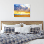 ルマハイビーチ、カウアイ、ハワイ キャンバスプリント (インサイチュ (寝室))