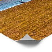 ルマハイビーチ、カウアイ、ハワイ ポスター (角)