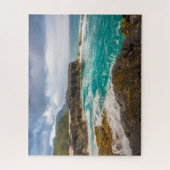 ルマハビーチ、カウアイ、ハワイ ジグソーパズル (縦)