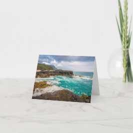 ルマハビーチ、カウアイ、ハワイ ノートカード