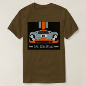 ルマンカーレース24時間ルマンモーターレースS Tシャツ (デザイン正面)