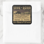 ルマン24時間フランスのグランプリ24時間GT7 スクエアシール (バッグ)