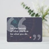 ルミの成功名言 招待状 (スタンド正面)