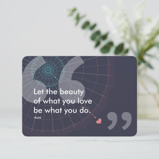 ルミの成功名言 招待状 (スタンド正面)