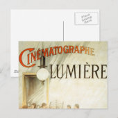 ルミエール兄弟シネマポスター ポストカード (正面/裏面)