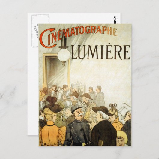 ルミエール兄弟 映画ポスター ポストカード (正面/裏面)