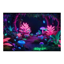 ルミナの森: ささやくネオンレイト