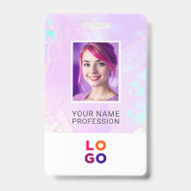 ルミナオパール事業ロゴ、写真、QRコード、名前ID